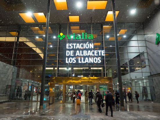 Estación de trenes Albacete Los Llanos